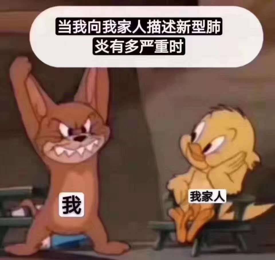 当我向我家人描述新型肺炎有多严重时